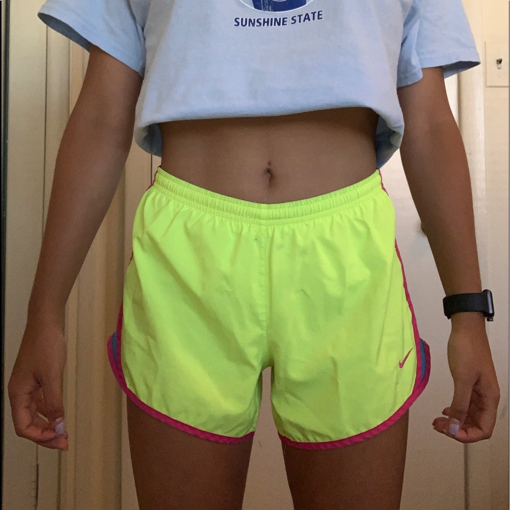Nike Neon Temp Running Shorts